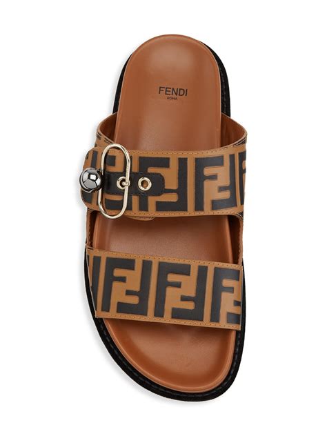 fendi baguette sandals|fendi open toe flat sandals.